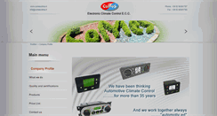 Desktop Screenshot of comesclima.it